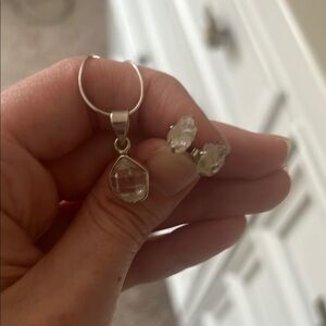 Genuine Herkimer Diamond set